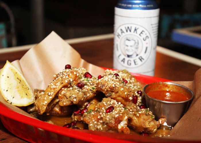 Wings and Tins in Darlinghurst, Inner Sydney