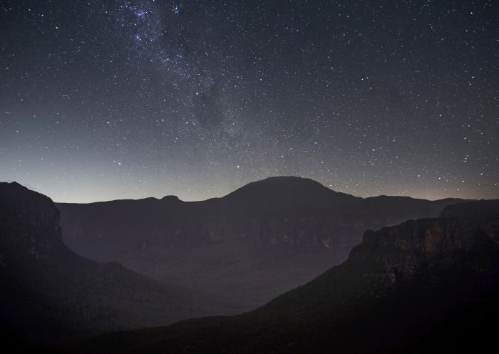 Stargazing from Evans Lookout in the Blue Mountains