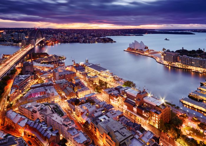 Sunrise, Shangri-La Hotel, Sydney