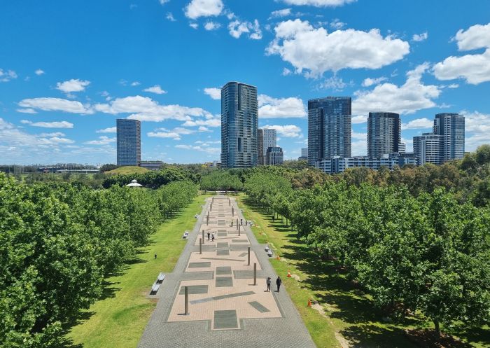 Bicentennial Park at Sydney Olympic Park in Sydney West