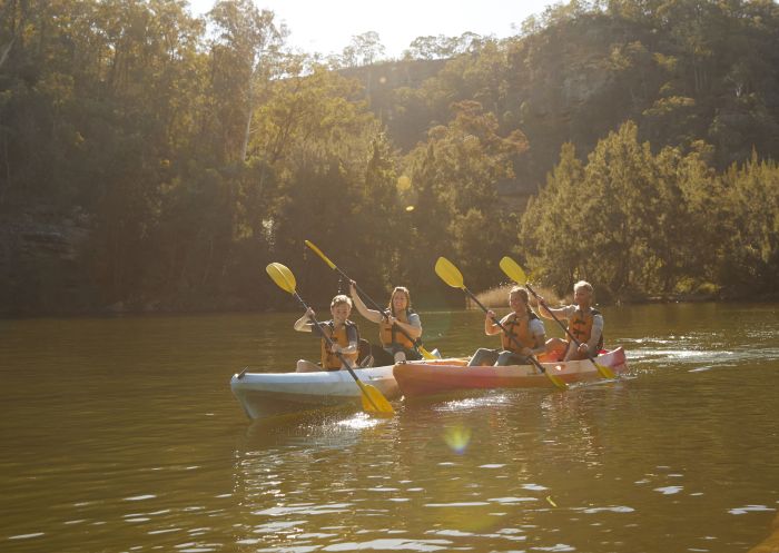 Kayaking down the Nepean River, Penrith - Sydney West