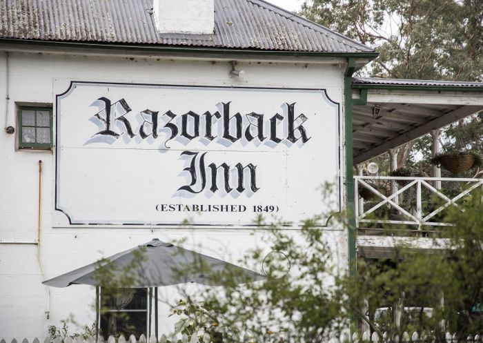 The historic Razorback Inn, Picton in Sydney's south west