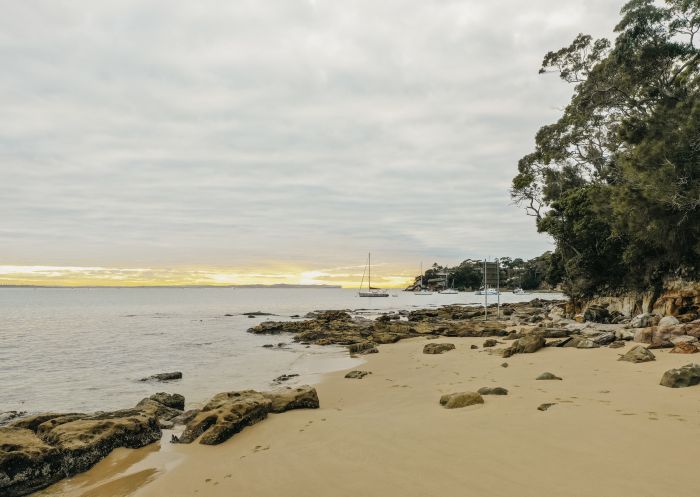 Sunrise at Gunyah Beach in Bundeena, Sydney South