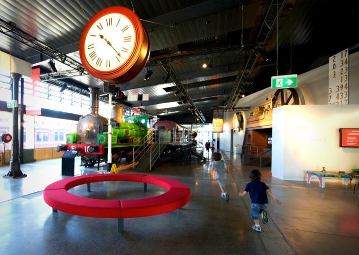 NSW Rail Museum Main Exhibition Building in Thirlmere, Sydney West