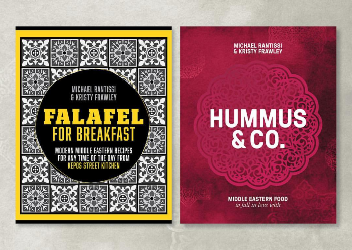 Michael Rantissi’s authored two books on Middle Eastern cooking