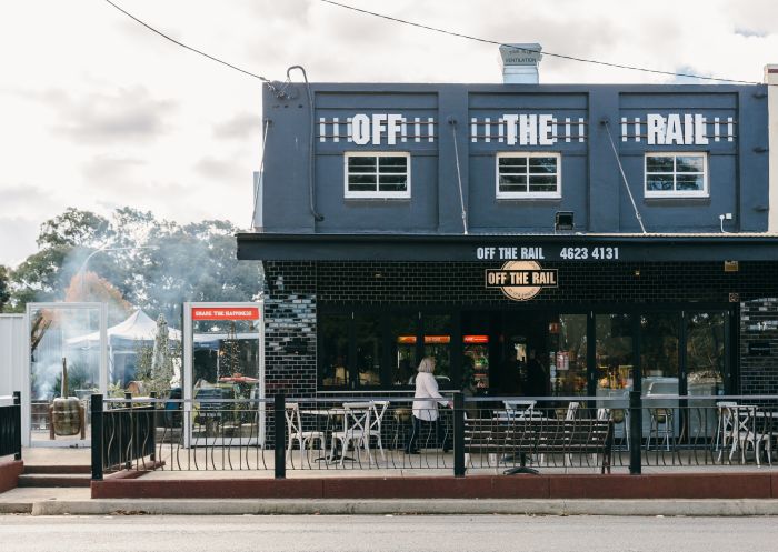 Off The Rail Cafe at Thirlmere, Sydney West