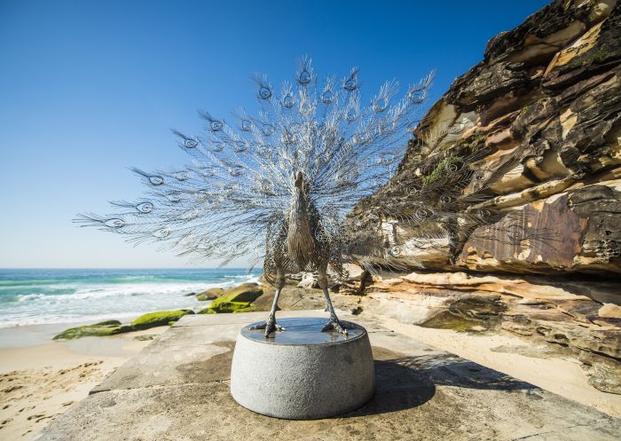 Sculpture by the Sea at Tamarama Beach in Bondi, Sydney East
