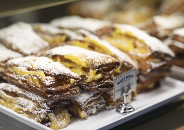 Portuguese desserts available for purchase from Sweet Belem Cake Boutique, Petersham