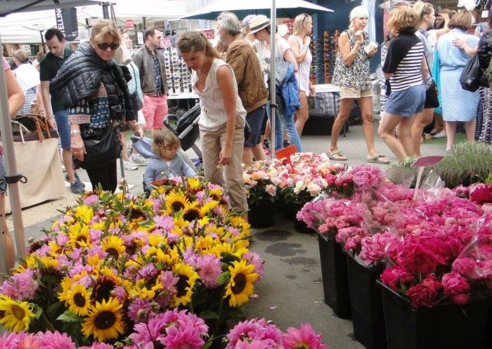 Bondi Markets at Bondi Beach in Bondi, Sydney East