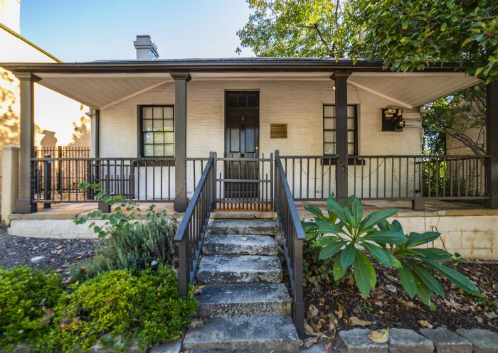 The heritage-listed former residence of 5 Thompson Square, Windsor