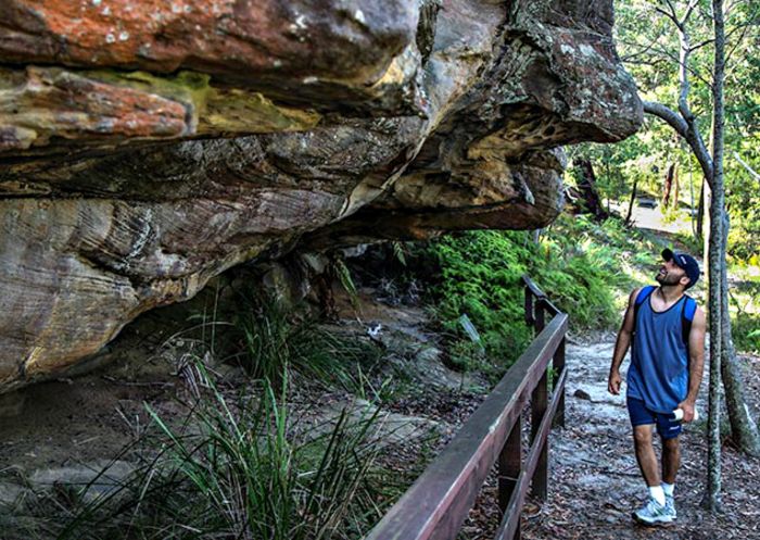 Aboriginal heritage walk, Ku-ring-gai Chase National Park