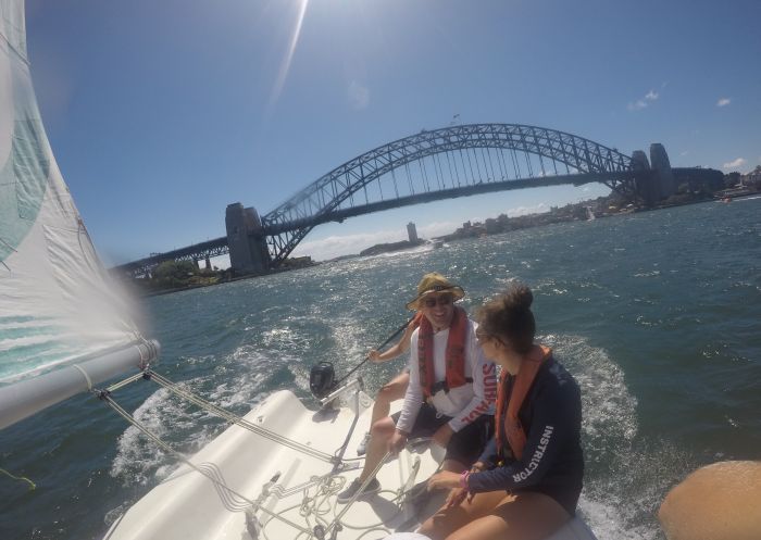 Adult Sailing Lesson with Manly Sailing in Manly, Sydney North