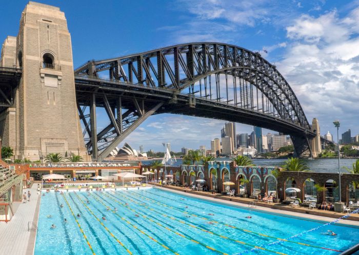 North Sydney Olympic Pool at Milsons Point in North Sydney