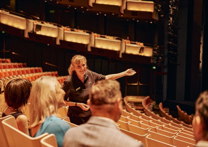 Guided tour at the Sydney Opera House