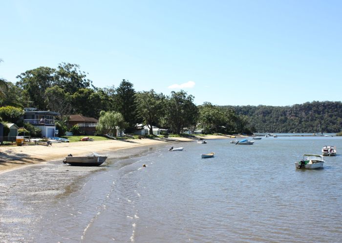 Dangar Island, Hawkesbury River Bradleys Beach, Dangar Island looking northwards, Dangar Island, Hawkesbury River