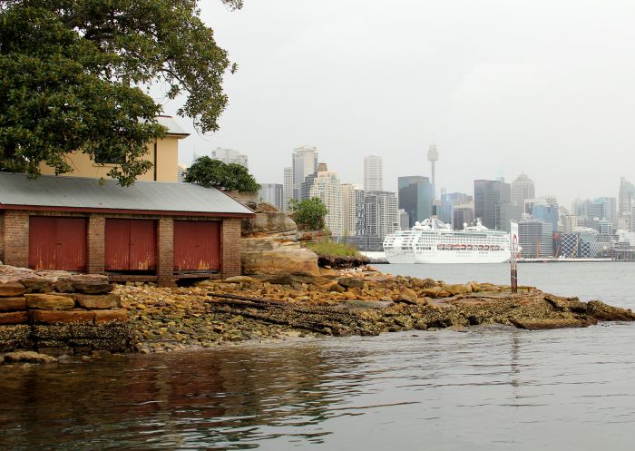 Goat Island, Sydney Harbour National Park - Credit: John Yurasek, DPE Historic convict heritage, Goat Island, Sydney Harbour National Park