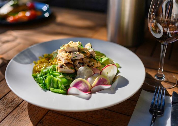 The Duck Inn Pub and Kitchen, Chippendale Chicken salad at The Duck Inn Pub and Kitchen, Chippendale