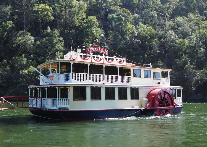 Cruising on the Nepean Belle paddlewheeler, Penrith