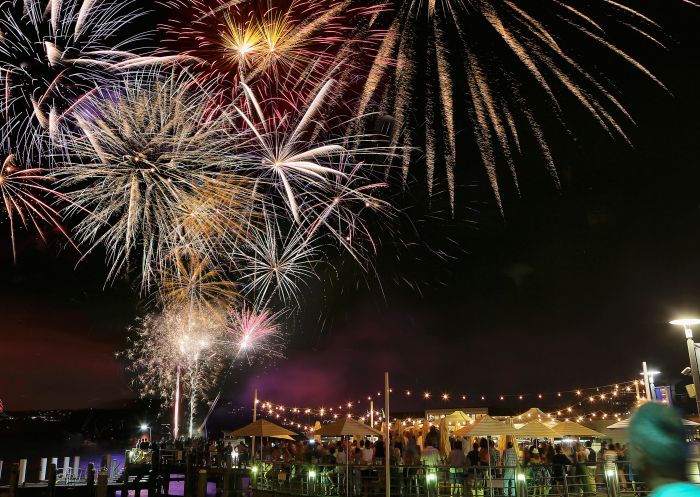 New Years Eve Fireworks, Manly 