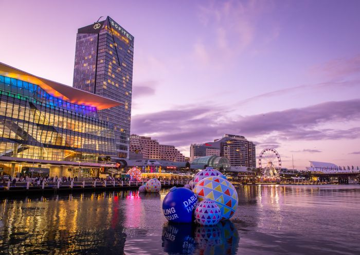 Darling Harbour Christmas Baubles - Credit: Anna Kucera Darling Harbour Christmas Baubles - Credit: Anna Kucera