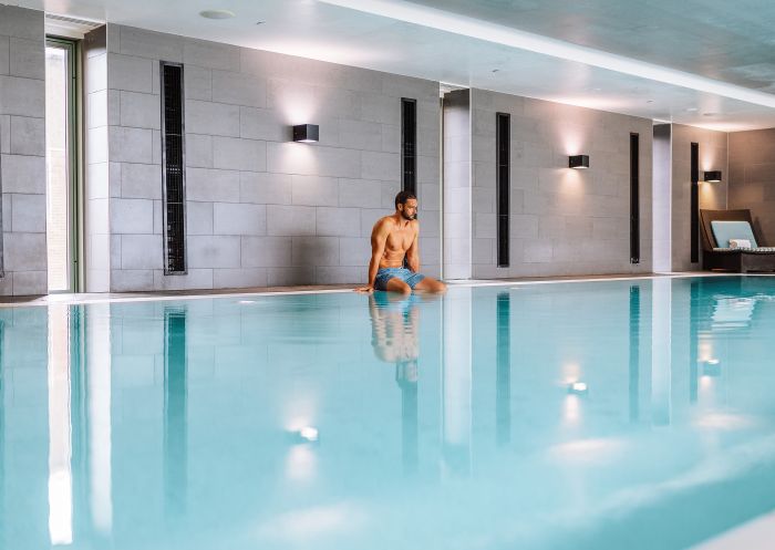 Indoor pool at Chi, The Spa - Shangri-La Hotel, The Rocks 