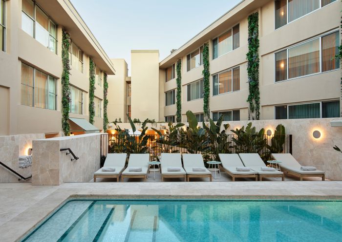 Oxford House, Paddington - Credit: Oxford House Swimming pool at Oxford House, Paddington
