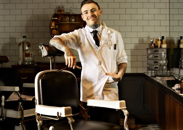 On-site Barber Shop at SpaQ at QT Sydney, Sydney CBD