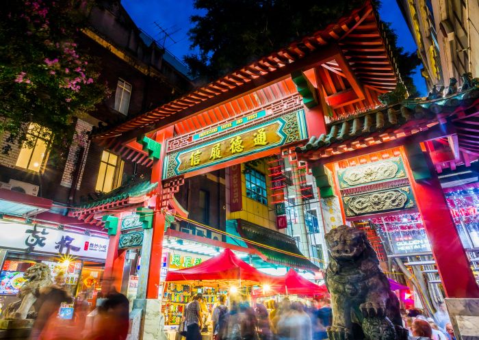 Chinatown gates on Dixon Street, Sydney