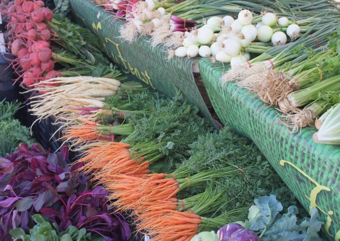 Vegetables at Bondi Farmers Market, Bondi