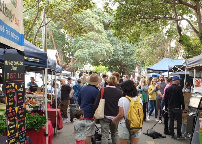 Stalls at Marrickville Organic Food & Farmers Market, Marrickville 