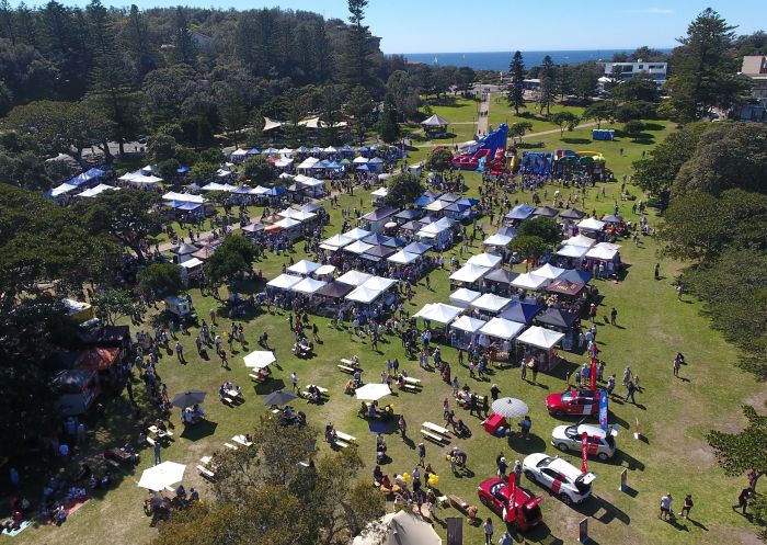 Stalls at Watsons Bay Summer Market, Watsons Bay