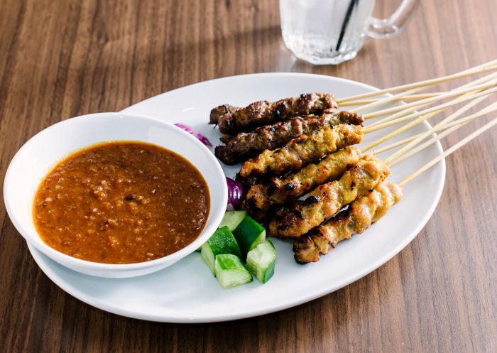 Chicken satay dish, Mamak