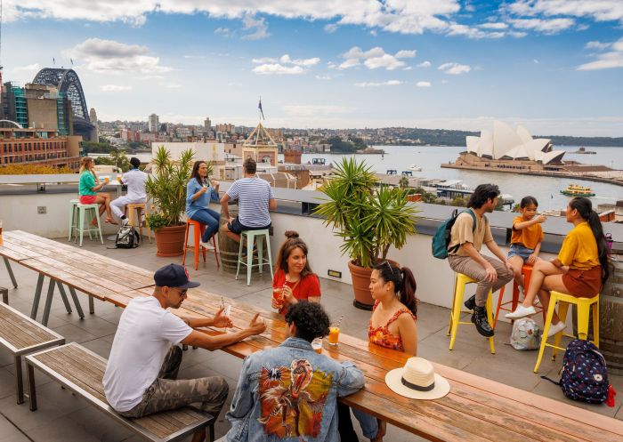 View from the rooftop of YHA Sydney Harbour, Sydney City