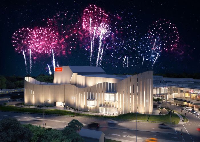 Sydney Coliseum Theatre West HQ, Rooty Hill - Credit: Sydney Coliseum Theatre West HQ Fireworks display at Sydney Coliseum Theatre West HQ, Rooty Hill
