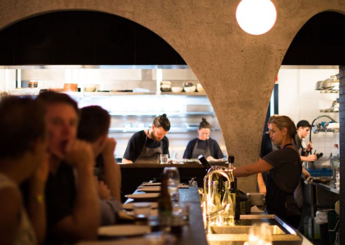 Dining room at Ester Restaurant, Chippendale