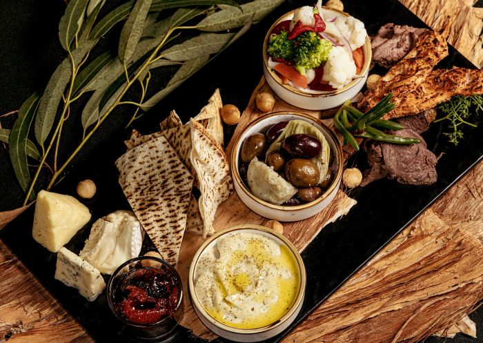 Indigenous native produce platter at Midden by Mark Olive, Sydney Opera House