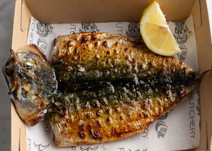 Coorong Yelloweye Mullet at Fish Butchery, Waterloo