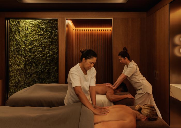 Massage therapy at Auriga Spa at Capella Hotel, Sydney