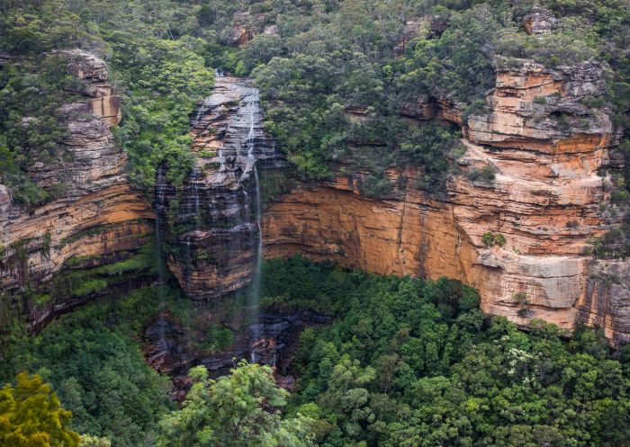 The scenic Wentworth Falls, Leura