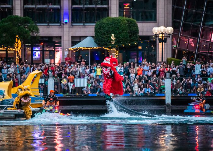 Jetpack show in Darling Harbour, Sydney Lunar Festival - Credit: darlingharbour.com