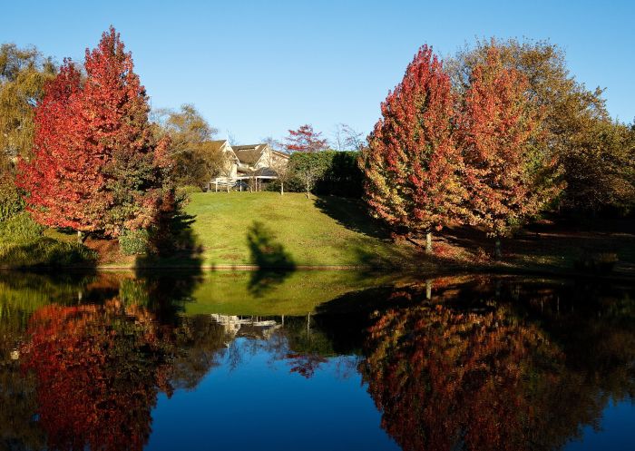 Fairmont Resort in autumn in Leura, Blue Mountains