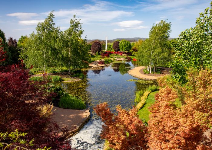 Spring colours on display at Mayfield Garden, Oberon