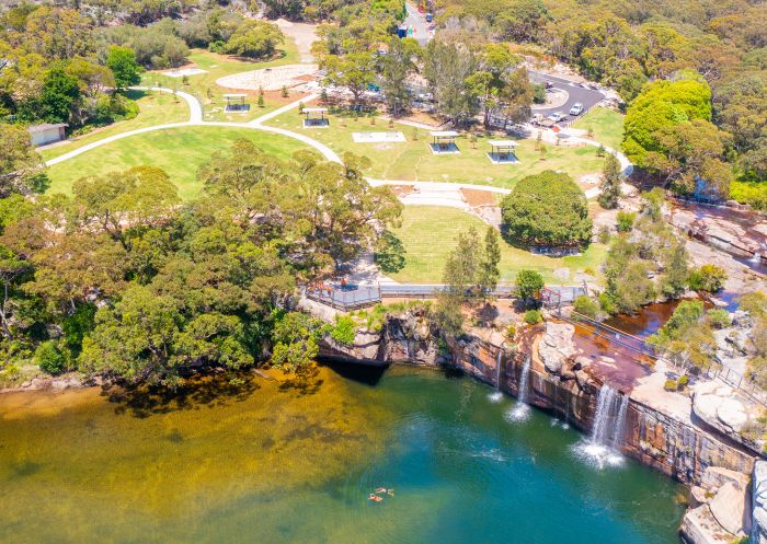 Wattamolla, Royal National Park Waterfalls at Wattamolla, Royal National Park