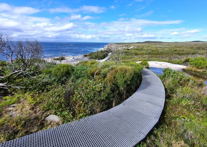 Scenic view of the Cape Baily Walking Track, Kurnell