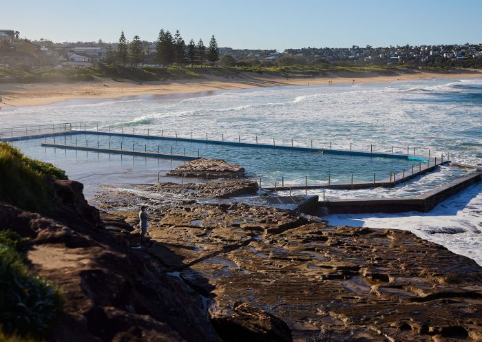 South Curl Curl Rock Pool, Northern Beaches - Credit: Go Beyond Tours Scenic view of South Curl Curl Rock Pool with Go Beyond Tours, Curl Curl