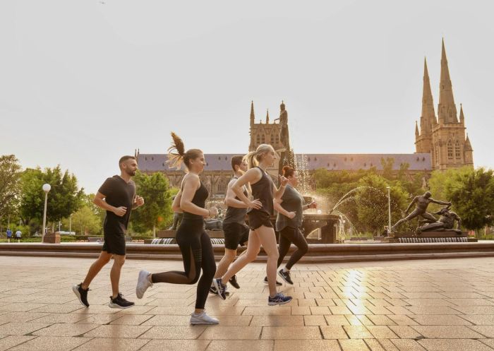 Running through Sydney with Fit City Tours Sydney - Credit: Fit City Tours Sydney