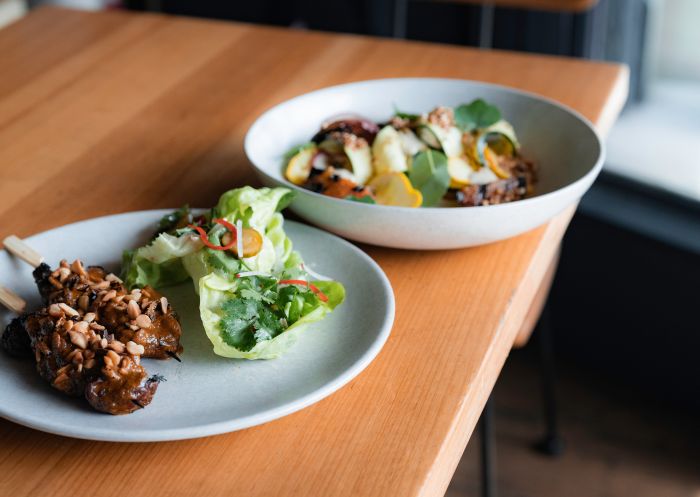 Native dishes at BTB, Kirribilli
