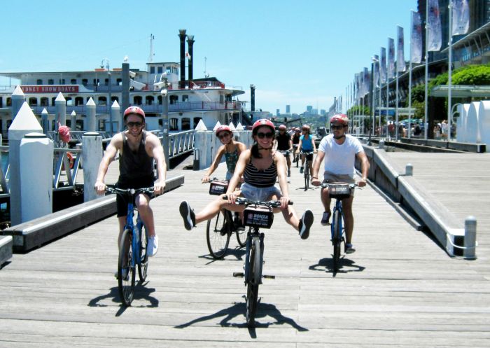 Fat Tire Bike Tours, Sydney CBD - Credit: Bonza Bikes