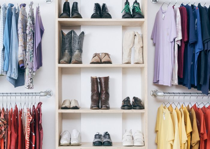 Curated second hand clothes collection at Reunion, Enmore