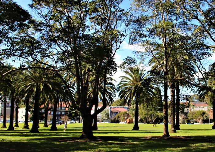 Scenic view of Ashfield Park, Ashfield